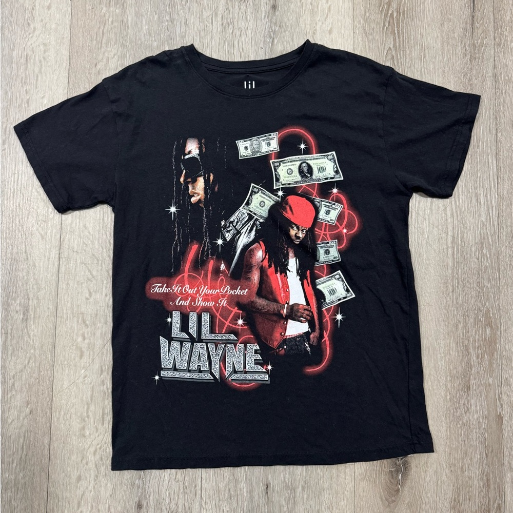 Y2K LIL WAYNE SHIRT
